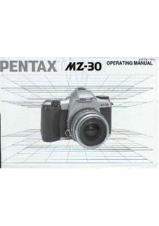 Pentax MZ 30 manual. Camera Instructions.